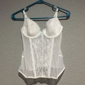White lingerie top